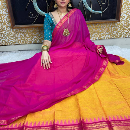 Half Saree ( Unstitched)