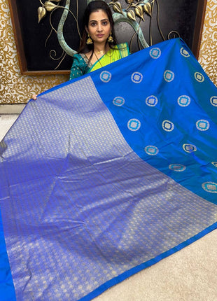 Border Less Kanchi Silk