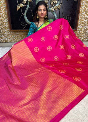 Border Less Kanchi Silk
