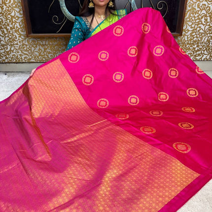 Border Less Kanchi Silk