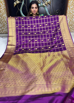 Kanchi Silk Gold Zari