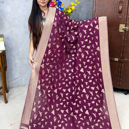 Pure Georgette Banarasi