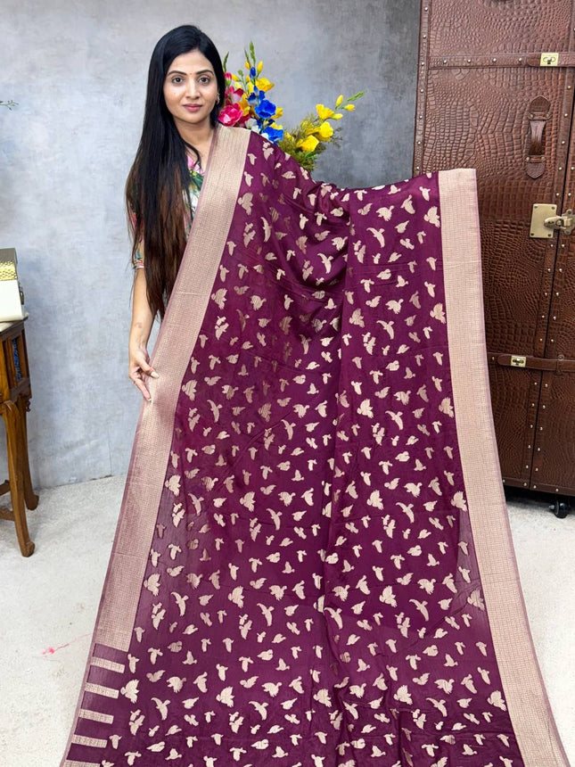 Pure Georgette Banarasi