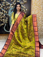Triple Shade Kanchi Silk