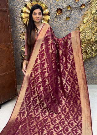 Pure Georgette Banarasi