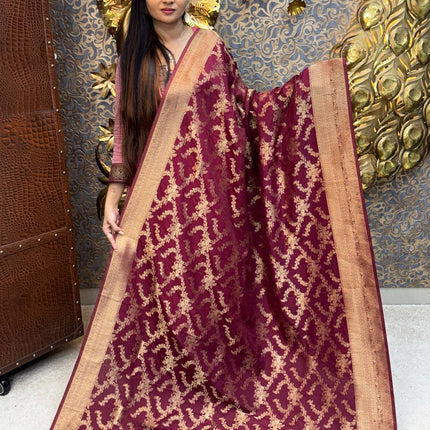 Pure Georgette Banarasi