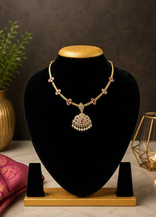 Vintage Stone Attigai Necklace