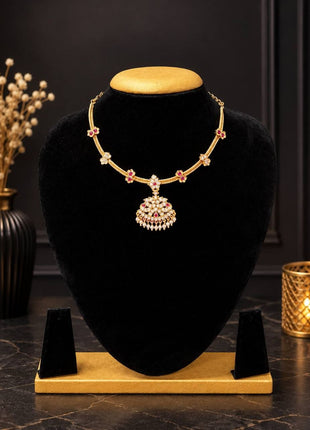 Vintage Stone Attigai Necklace