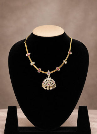 Vintage Stone Attigai Necklace