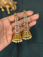 Jhumki With Attached Mattal