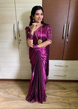 Tissue Saree