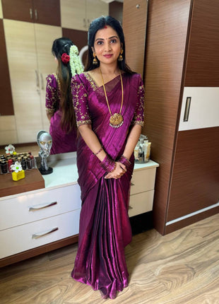 Tissue Saree