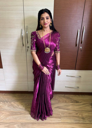 Tissue Saree