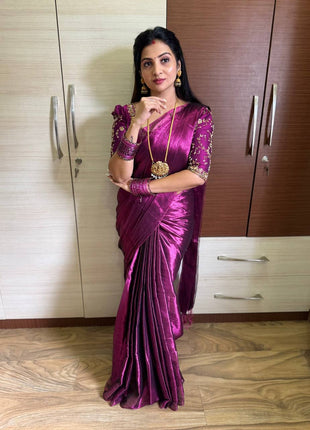Tissue Saree