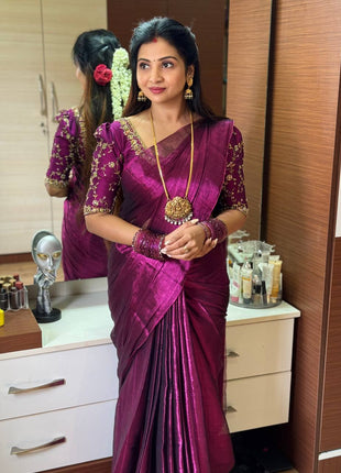 Tissue Saree