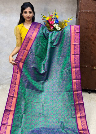 Triple Shade Kanchi Silk