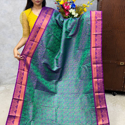 Triple Shade Kanchi Silk