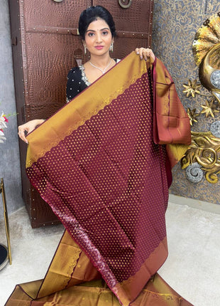 Premium Kanchi Gold Zari