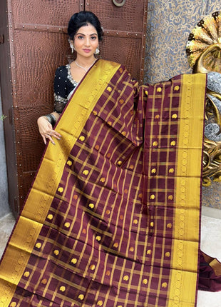 Kanchi Silk Gold Zari