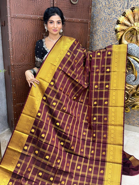 Kanchi Silk Gold Zari