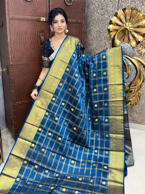 Kanchi Silk Gold Zari