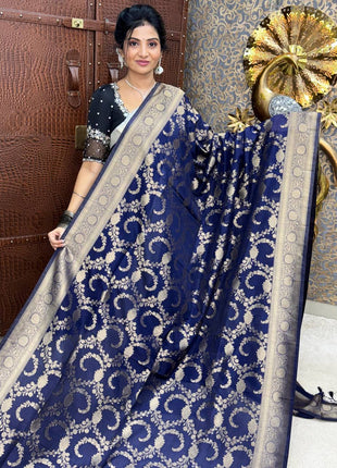 Pure Georgette Banarasi