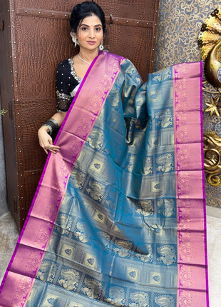 Premium Kanchi Gold Zari