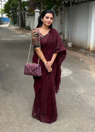 Premium Cotton Saree