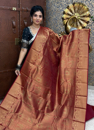 Premium Kanchi Gold Zari