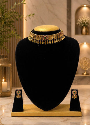 Temple With Choker Necklace Jewellery