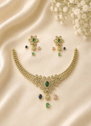 Inter Colour Changeable Diamond Look Stone Jewellery