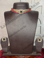 Stone With Choker Necklace Jewellery