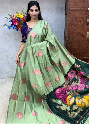 Semi kanchipuram Silk