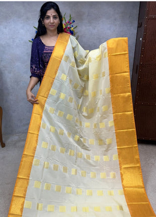 Premium Kanchi Gold Zari