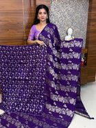 Pure Georgette Banarasi