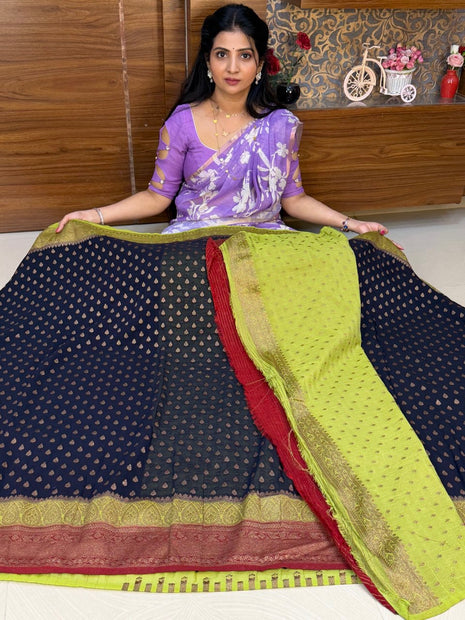 Pure Georgette Banarasi
