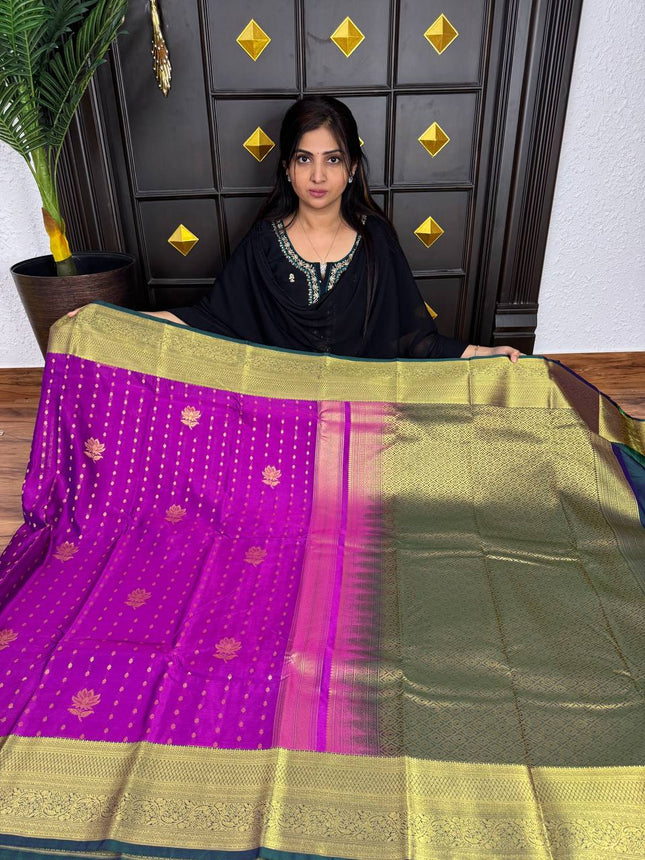 Premium Kanchi Gold Zari