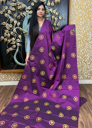Border Less Kanchi Silk