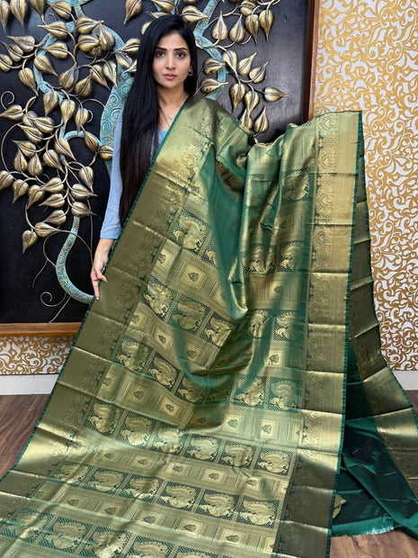 Premium Kanchi Gold Zari