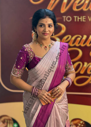 Semi Raw Silk