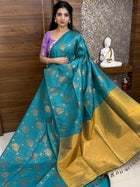 Border Less Kanchi Silk