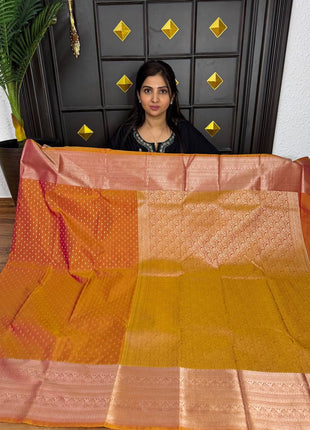 Kanchi Silk Silver Zari