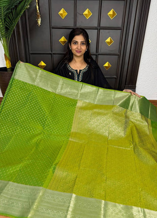 Kanchi Silk Silver Zari