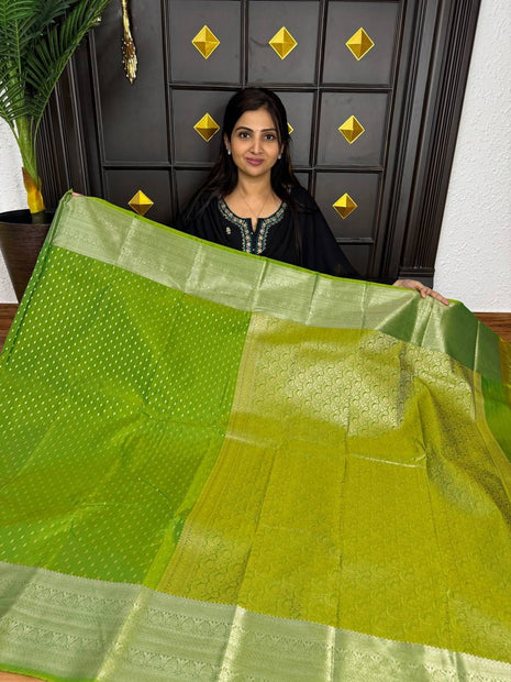 Kanchi Silk Silver Zari