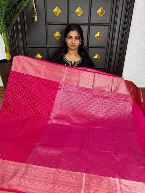 Kanchi Silk Silver Zari