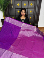 Kanchi Silk Silver Zari
