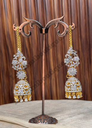 Jhumki With Attached Mattal