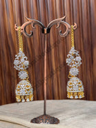 Jhumki With Attached Mattal