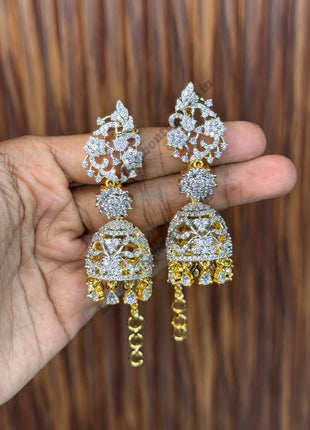 Jhumki With Attached Mattal