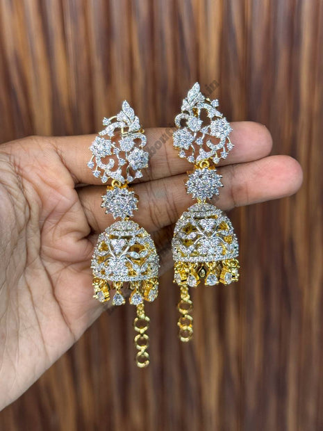 Jhumki With Attached Mattal